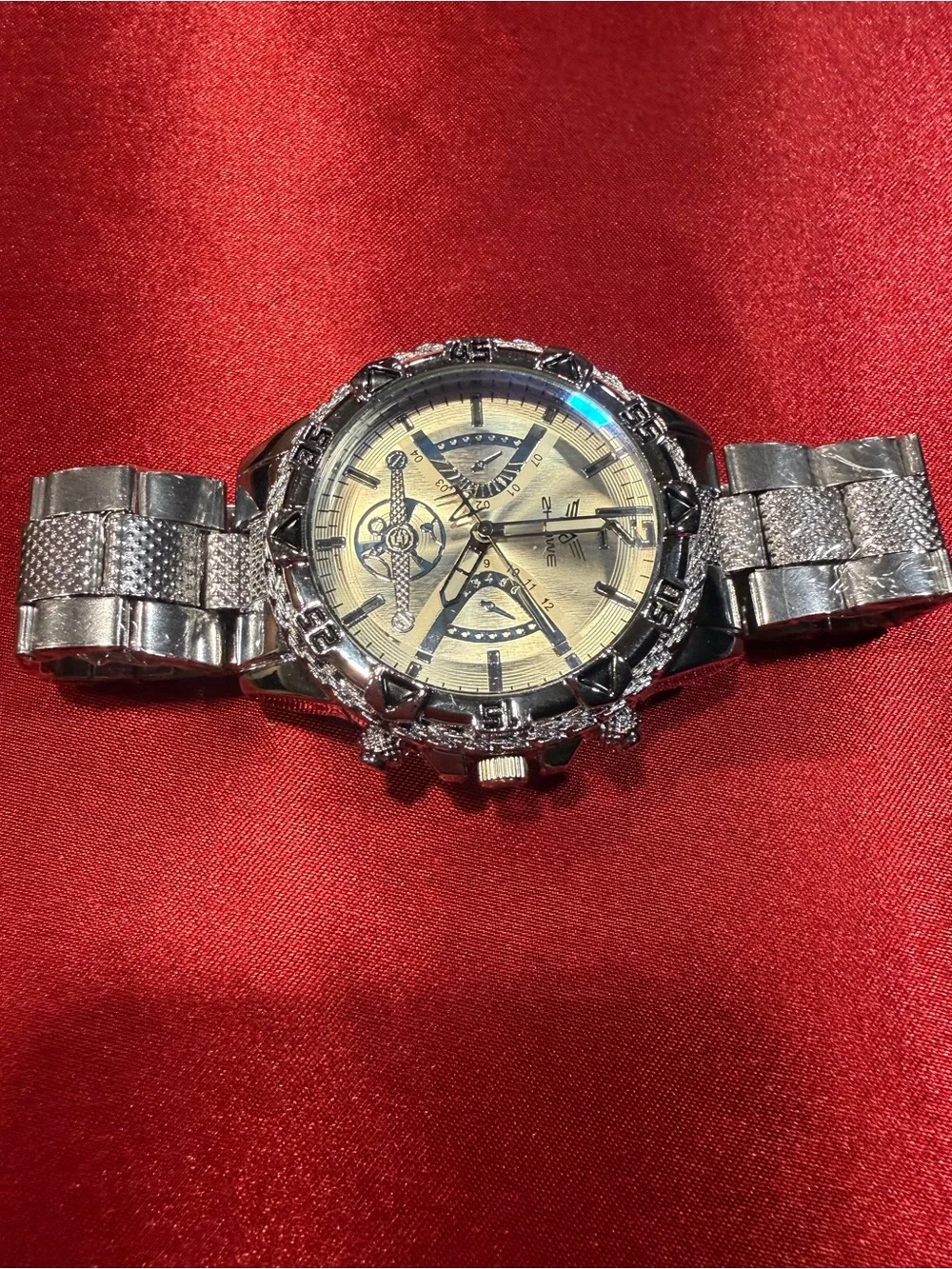 Men's Silver Classy Watch